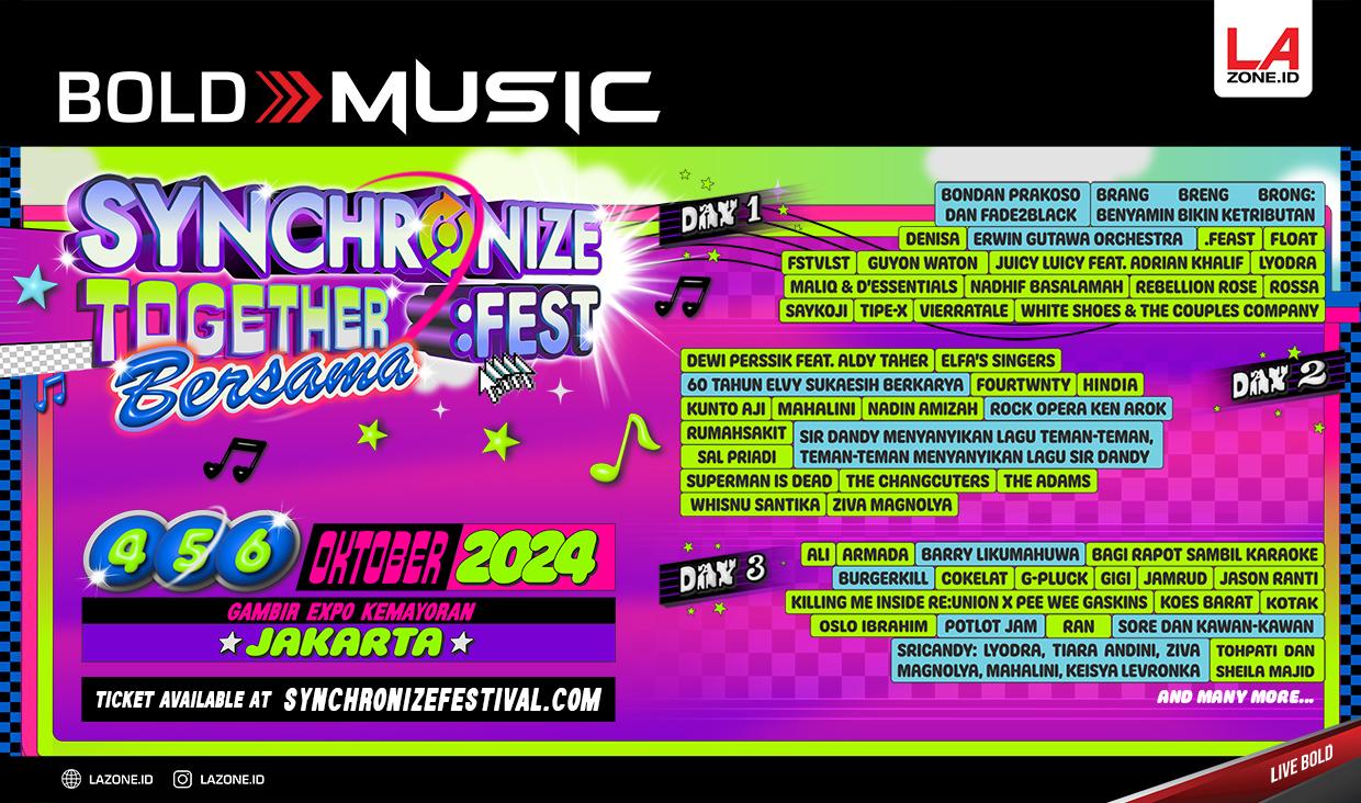 Cover Image Special Line Up Synchronize Fest & Forest Stage Bold Music
